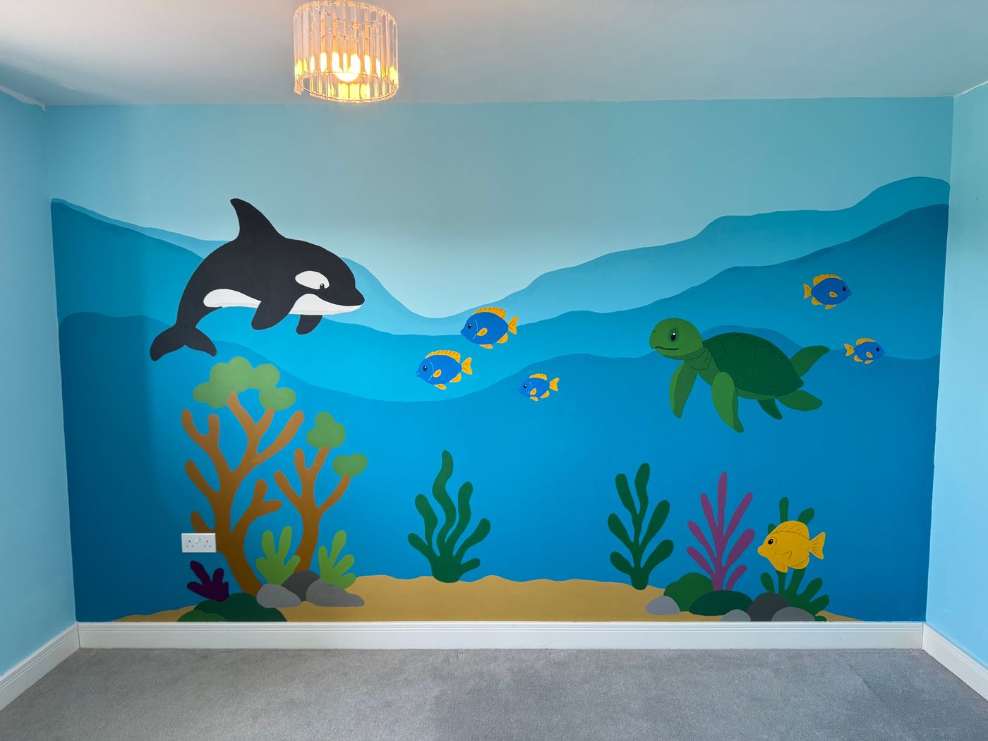 Children's bedroom by Art From A&K